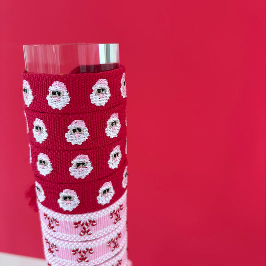 Happy santa tassel bracelet