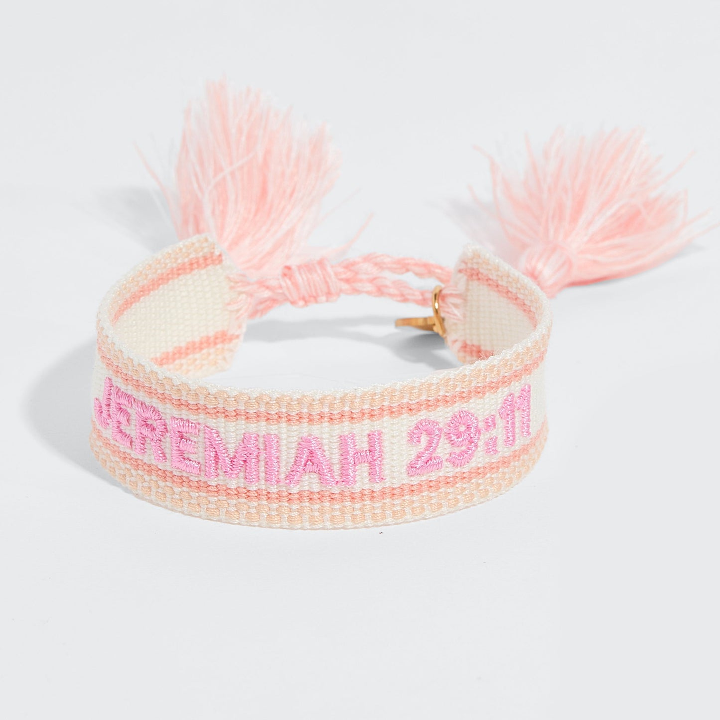 Jeremiah 29:11 tassel bracelet