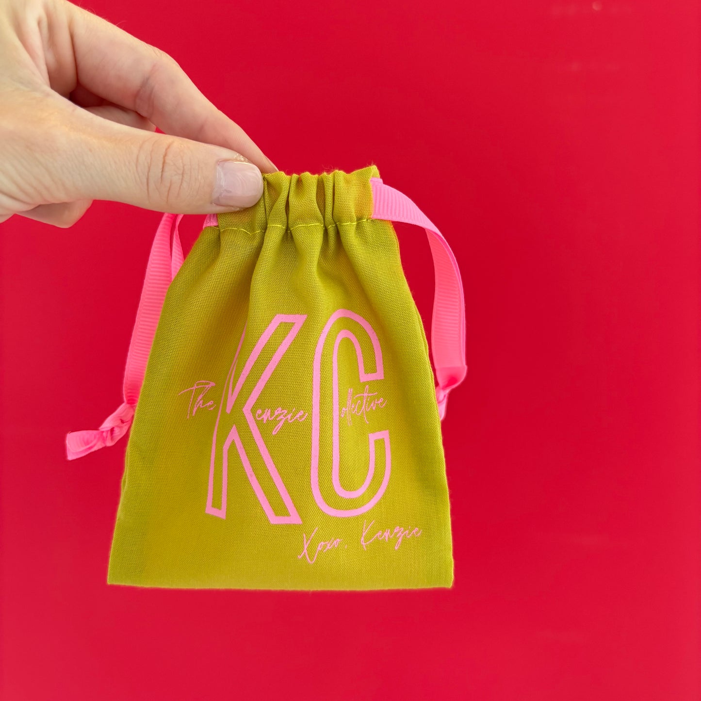 Holly bracelet red, pink & chartreuse stones