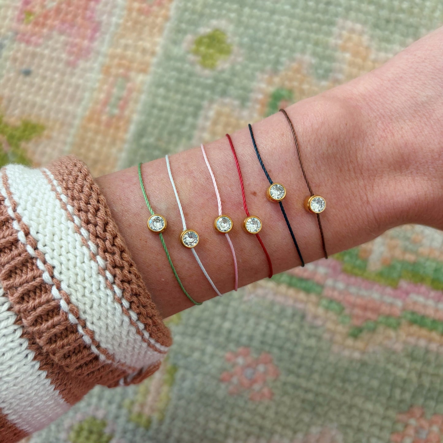 The whisper - dainty diamond bracelet
