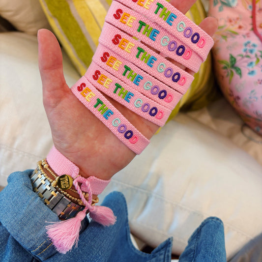 See the good NEW SKINNY SIZE tassel bracelet