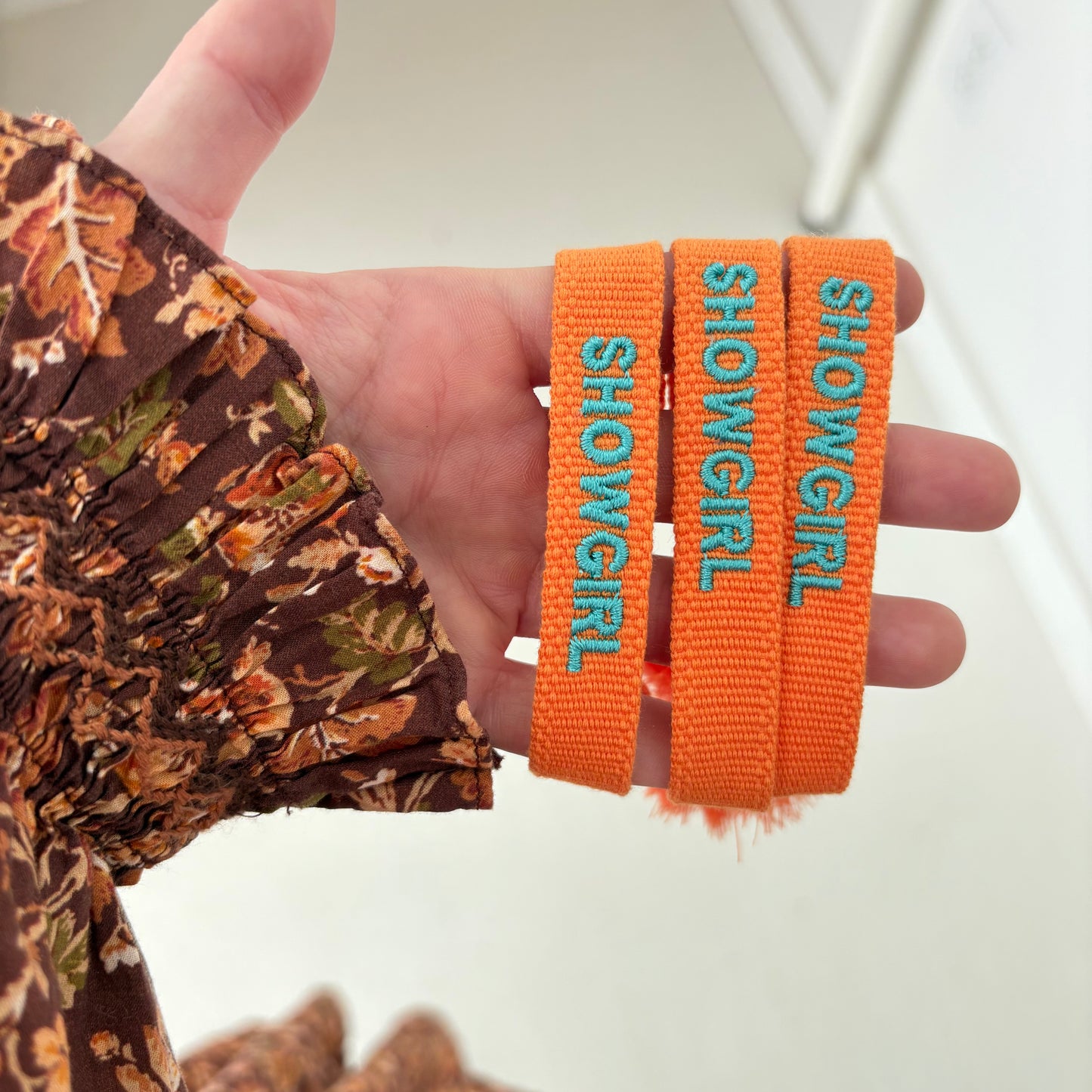 Showgirl tassel bracelet