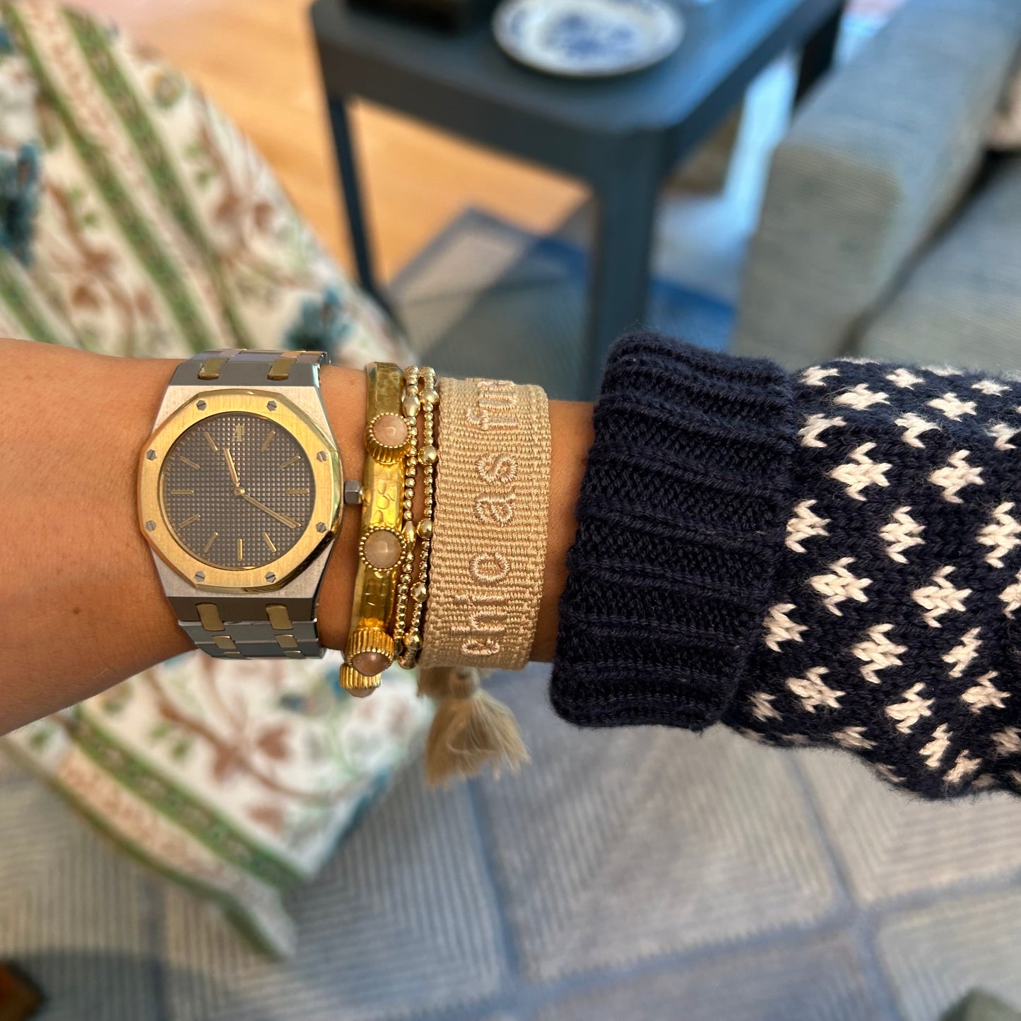 Chic as fuck tassel bracelet