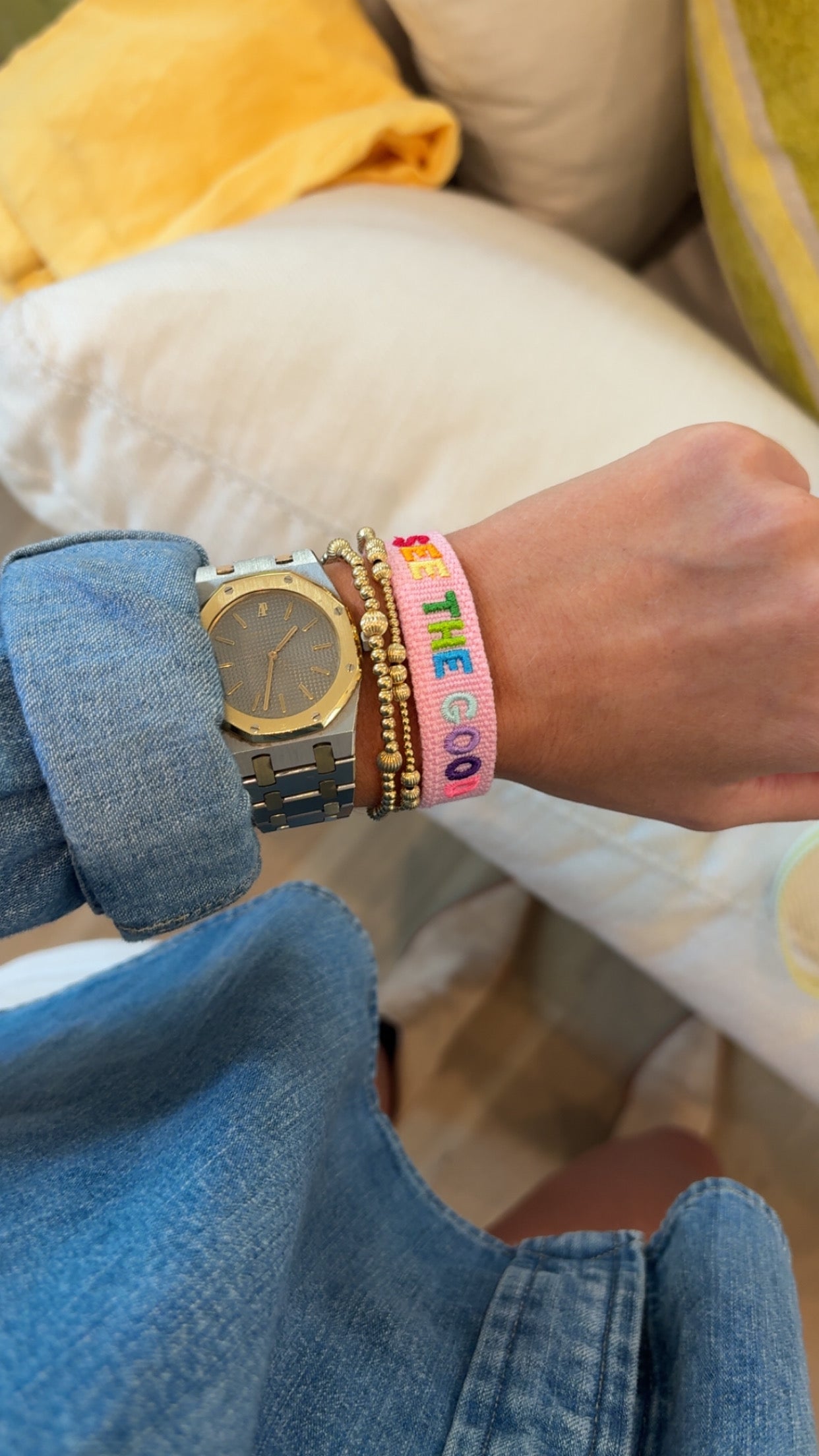 See the good tassel bracelet