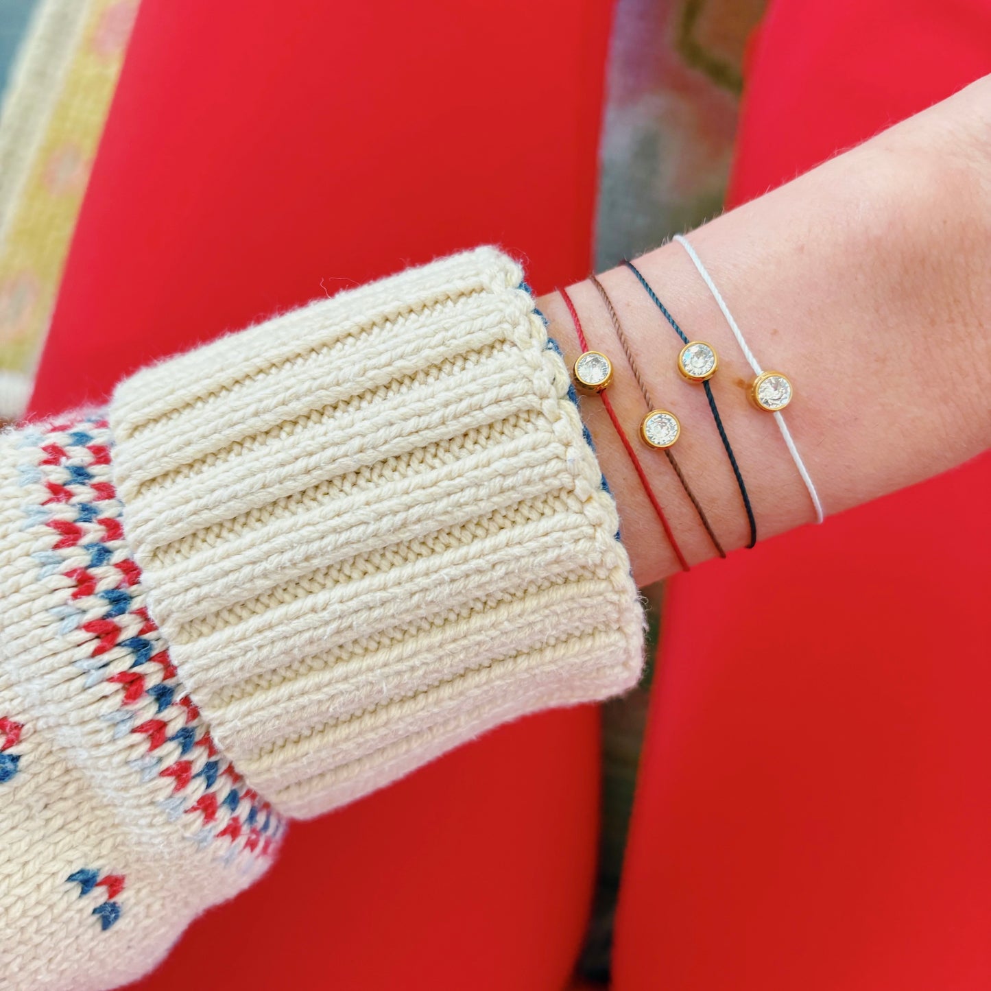 The whisper - dainty diamond bracelet