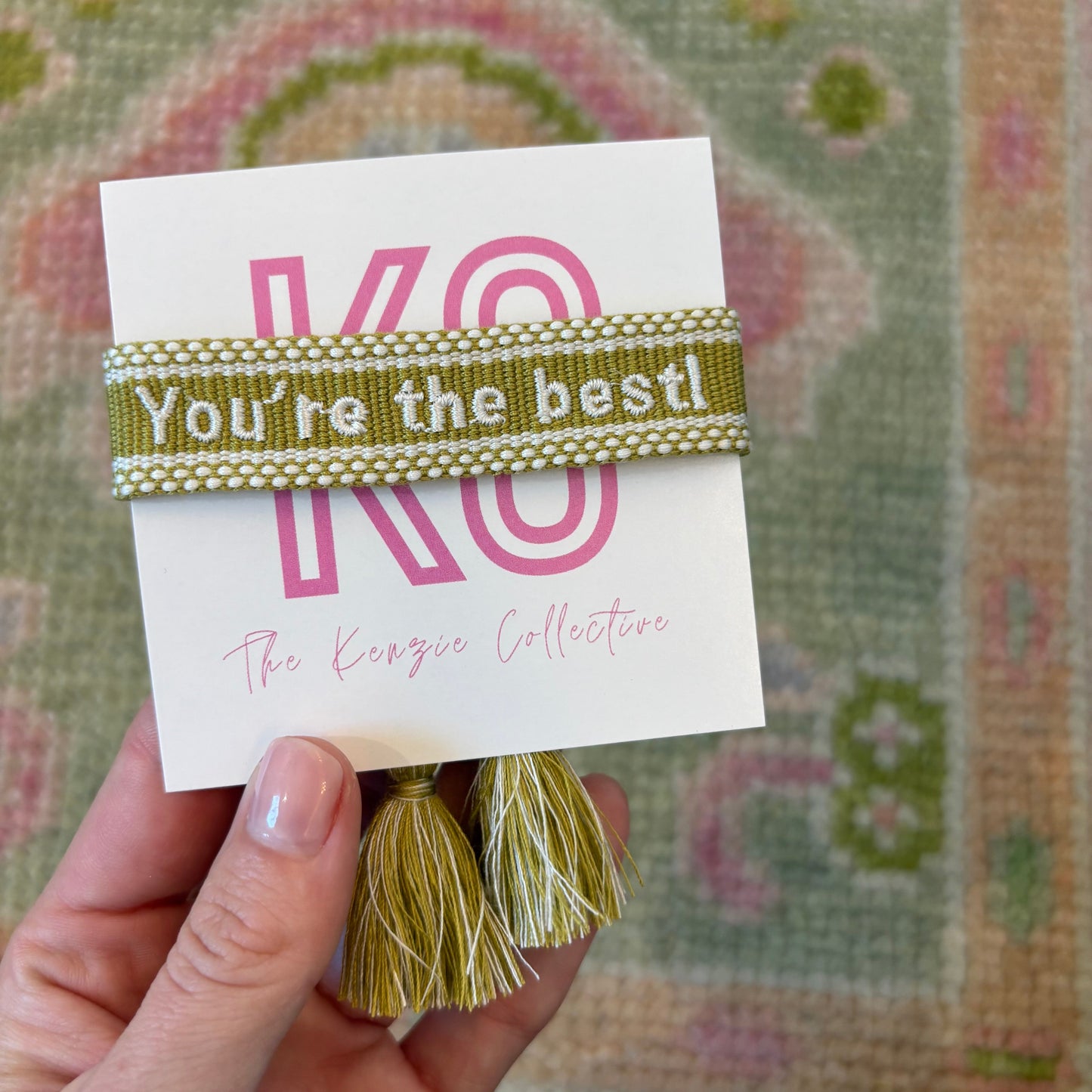 You’re the best tassel bracelet