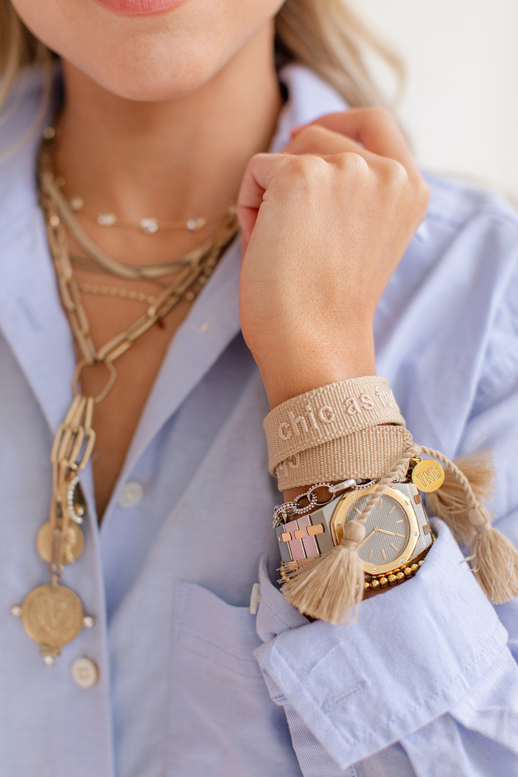 Chic as fuck tassel bracelet