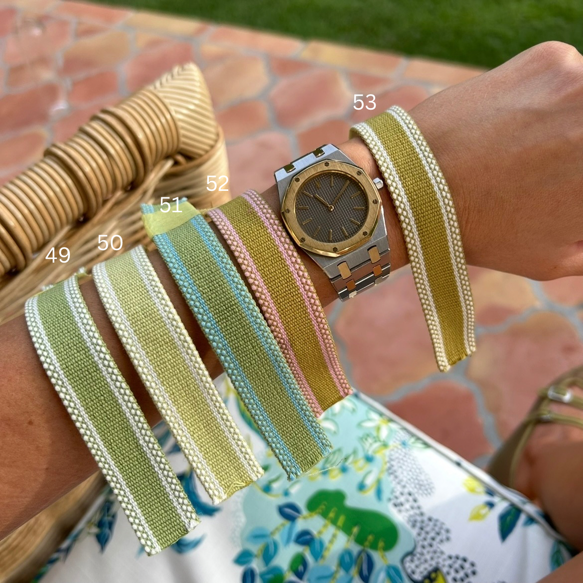 The Kenzie Collective Custom Signature Tassel Bracelet