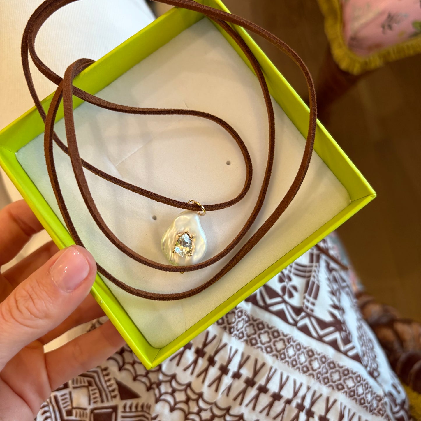 Freshwater pearl necklace