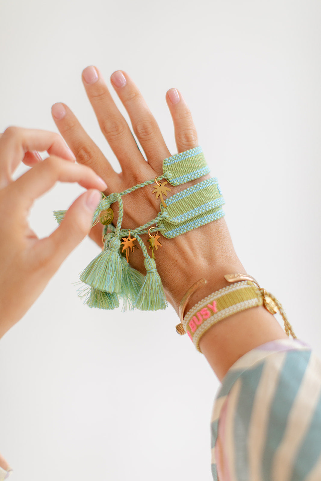 Summer 2025 tassel bracelet