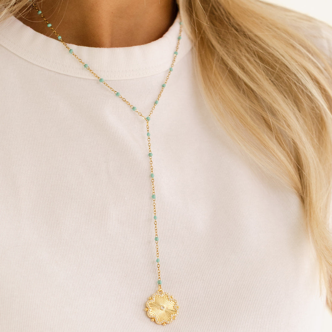 Charlotte clover necklace
