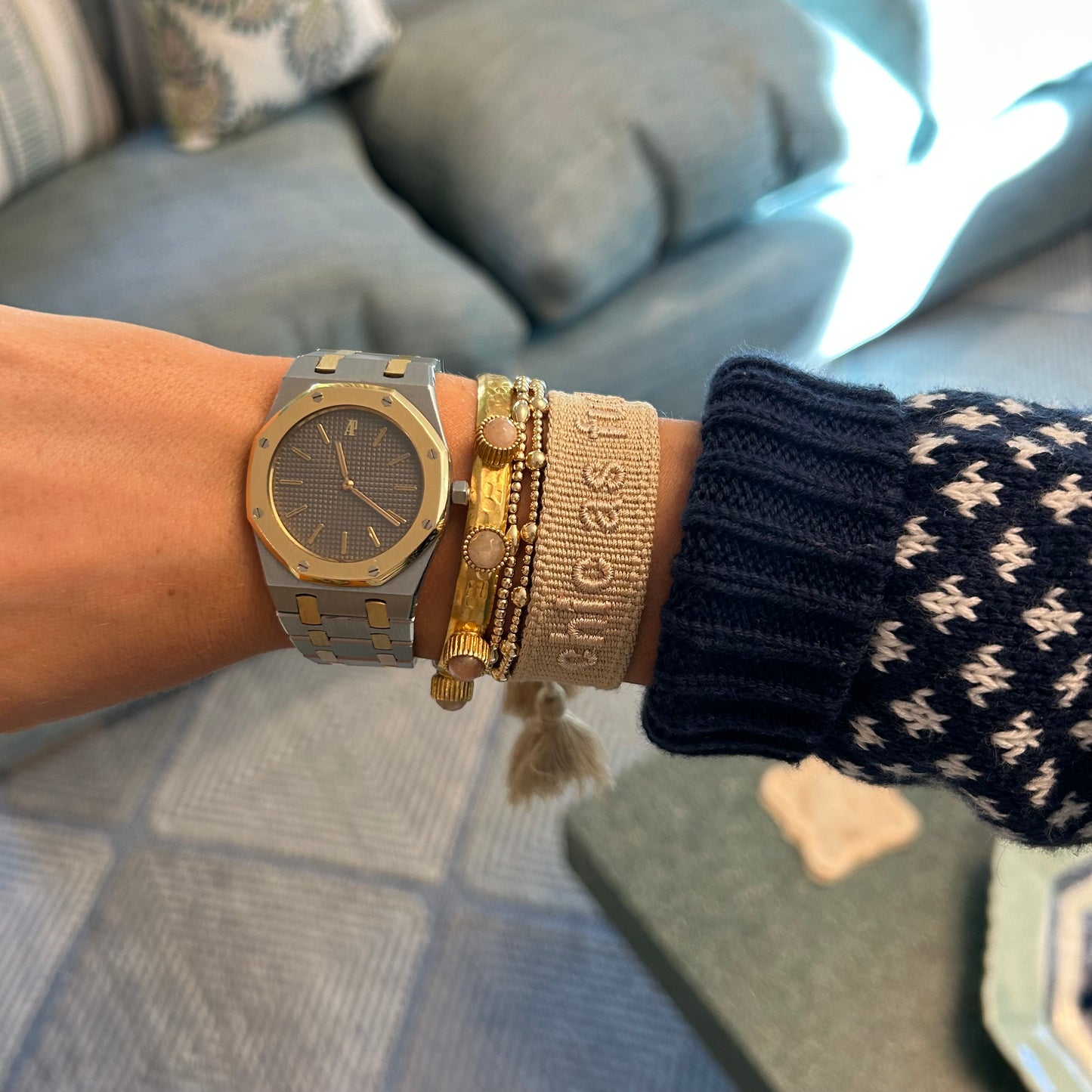 Chic as fuck tassel bracelet