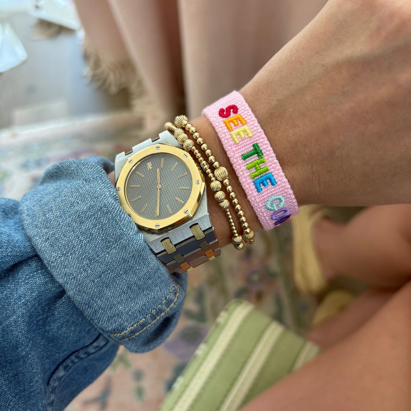 See the good tassel bracelet