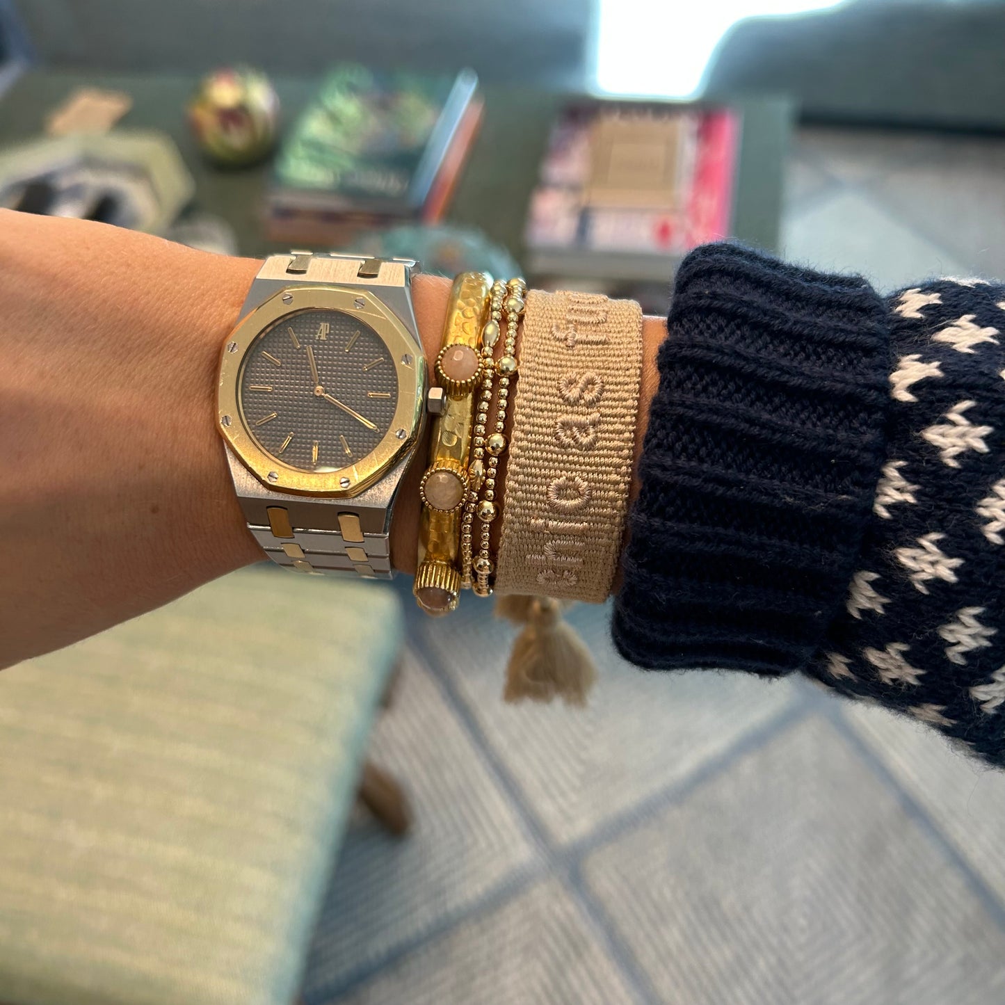 Chic as fuck tassel bracelet