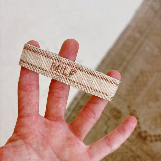 MILF tassel bracelet hot mom alert