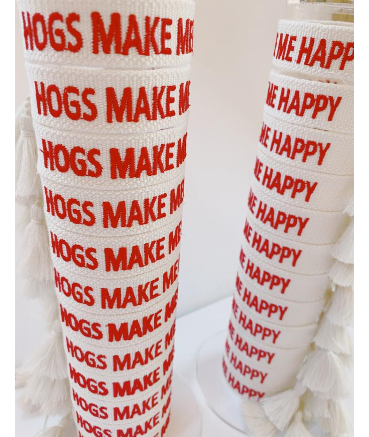 Hogs Make Me Happy Signature
