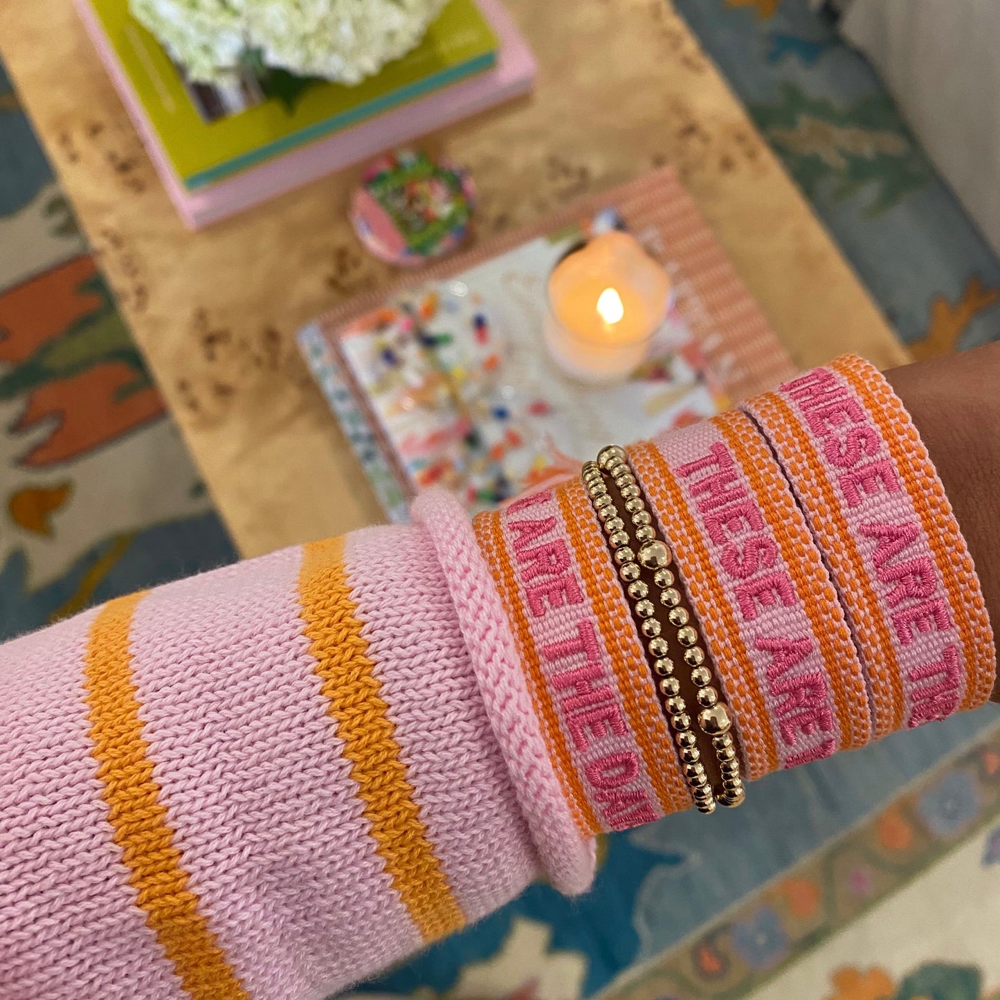 These are the days tassel bracelet