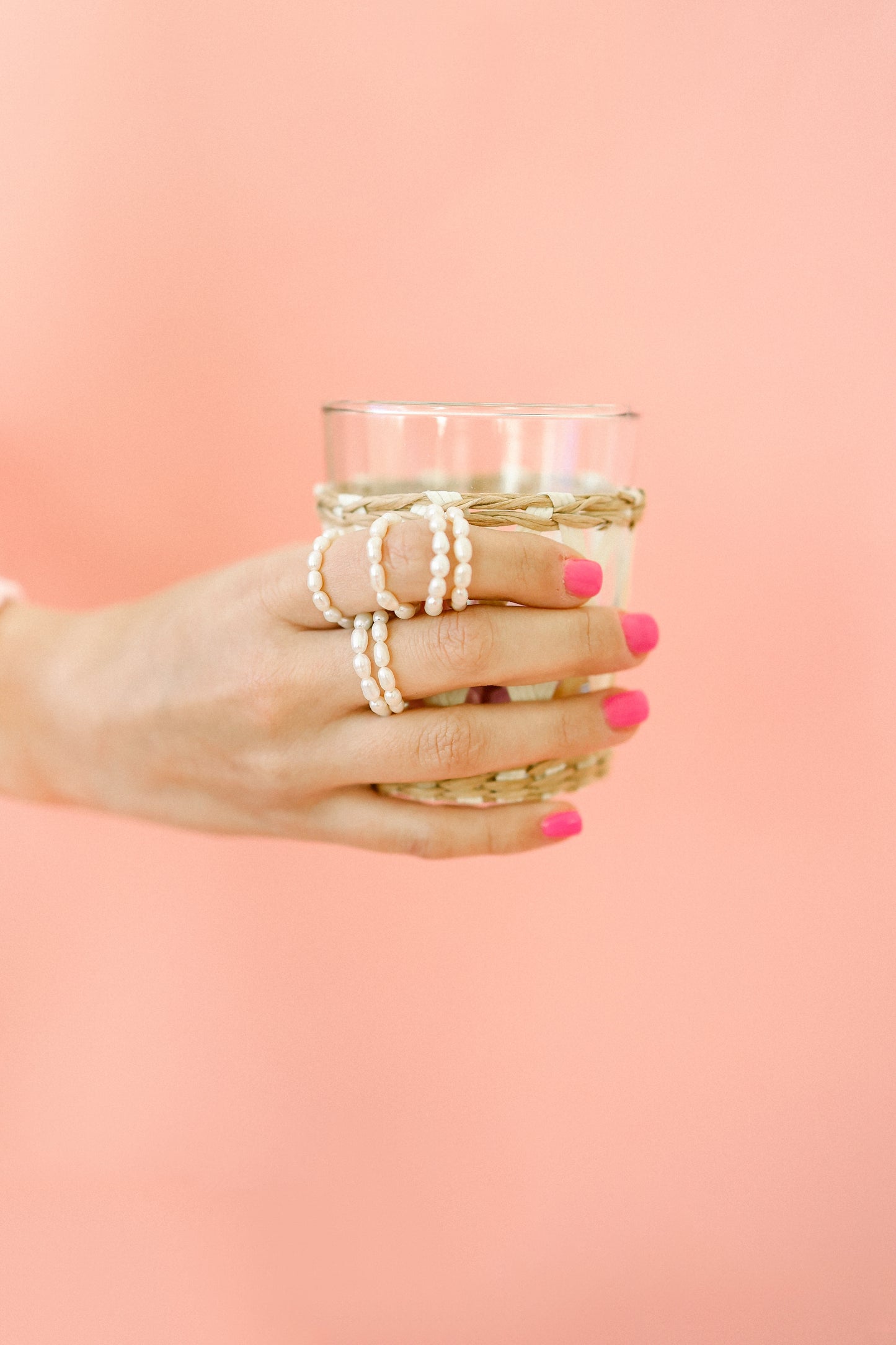 Pearl girl ring