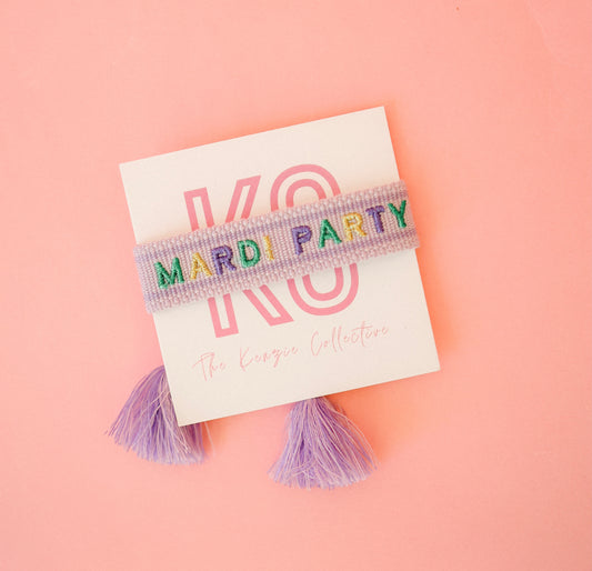 Mardi Party Signature Bracelet