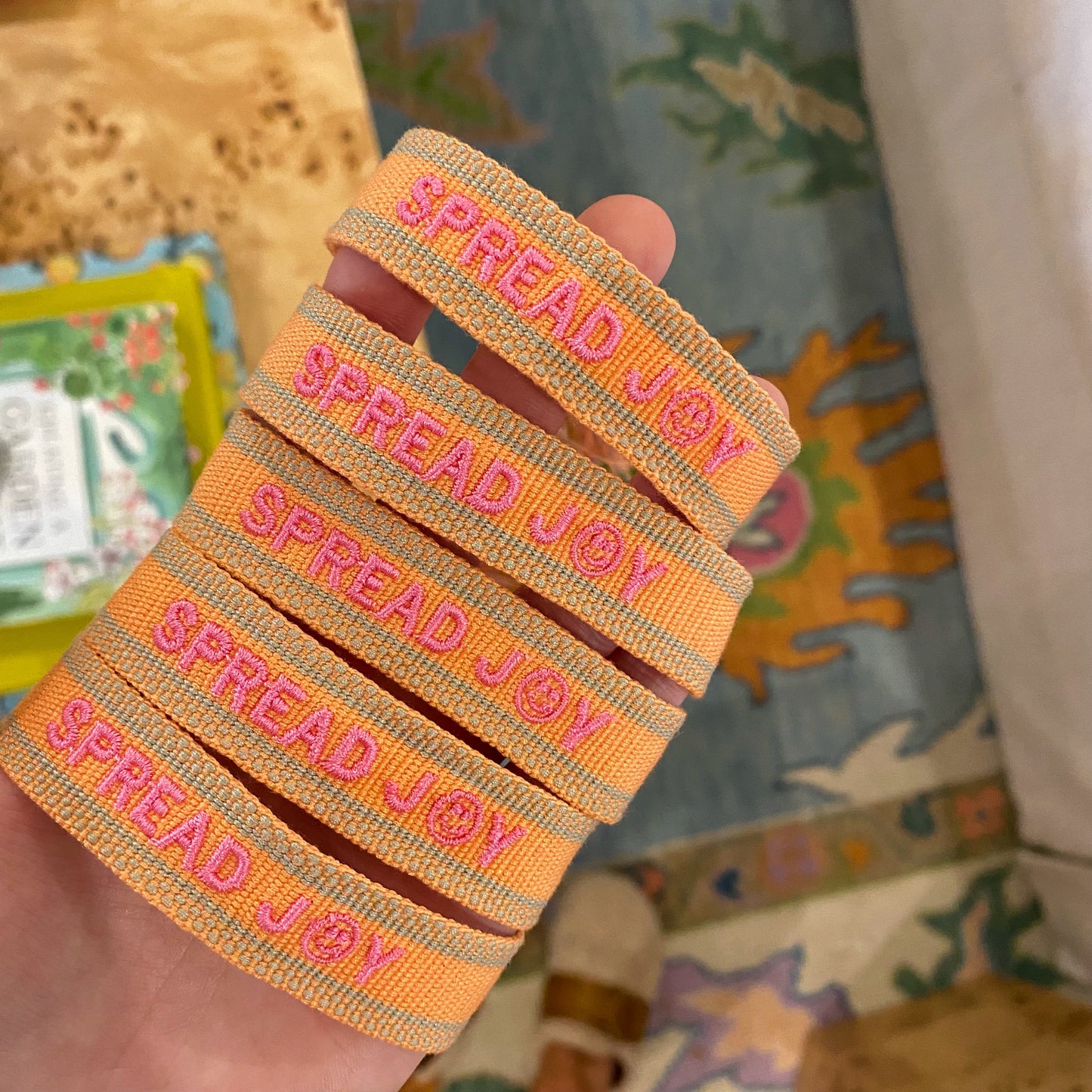 Spread Joy tassel breacelet