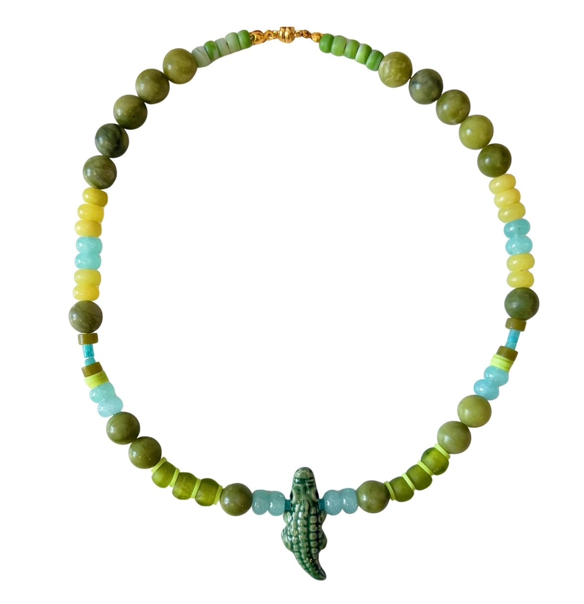 The Rosemary Alligator Necklace
