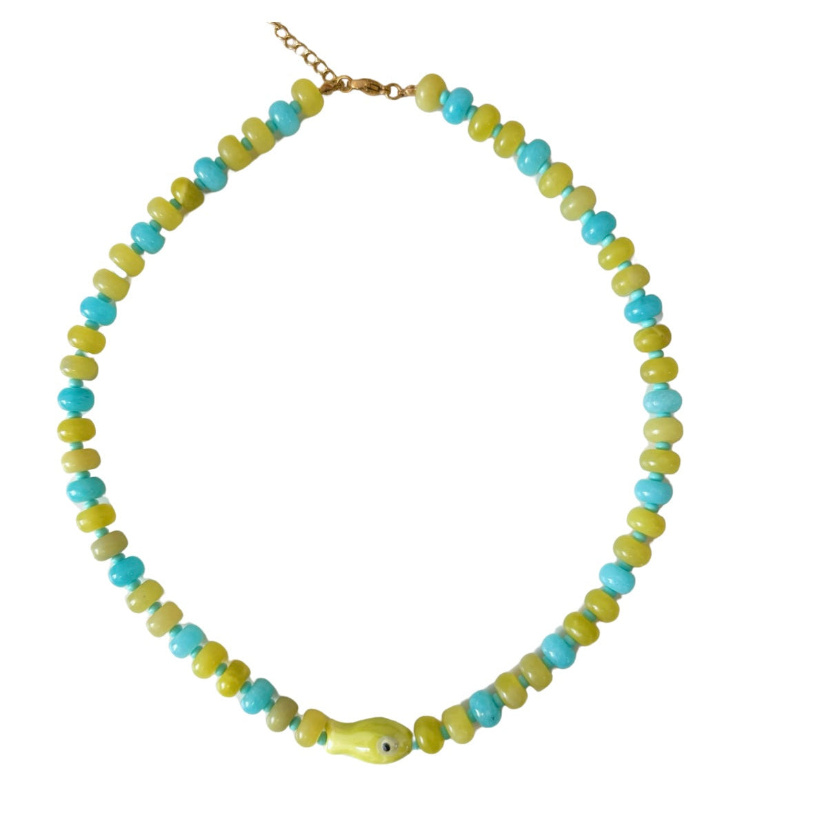 Island hopper fish necklace