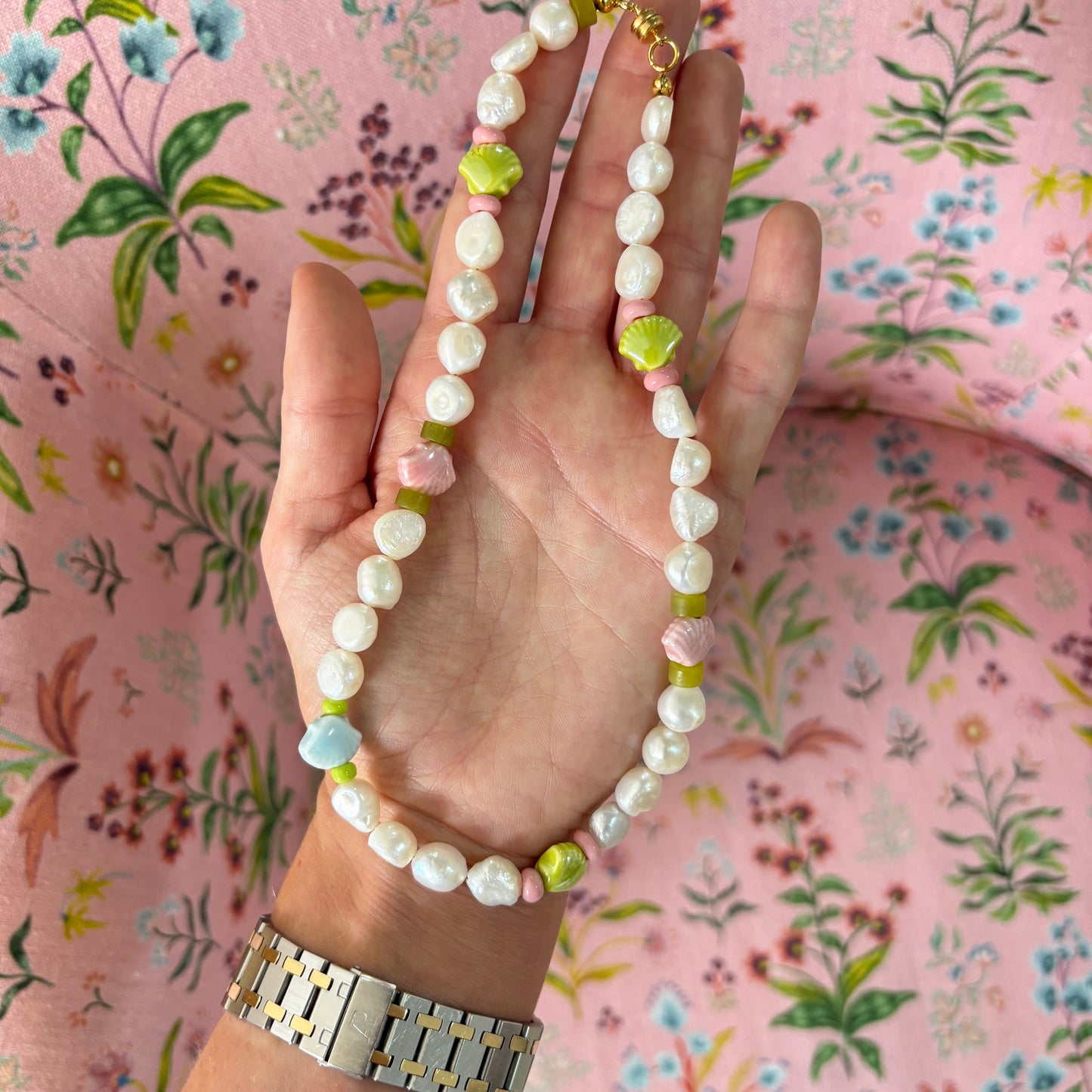 Capri pearl necklace