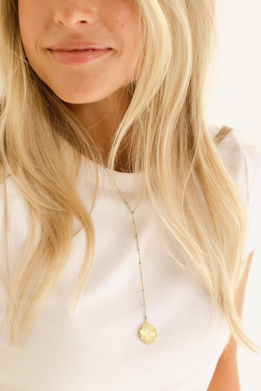 Charlotte clover necklace