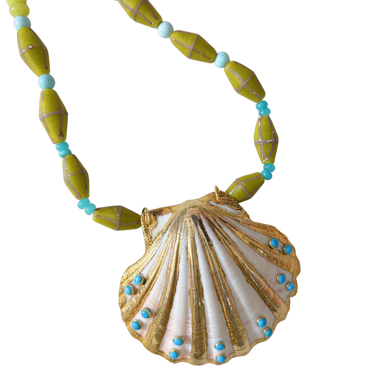 Vivienne seashell long necklace