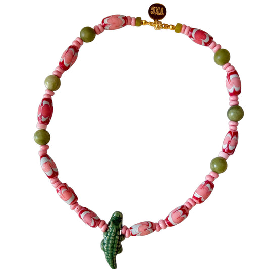 The Stella Alligator Necklace