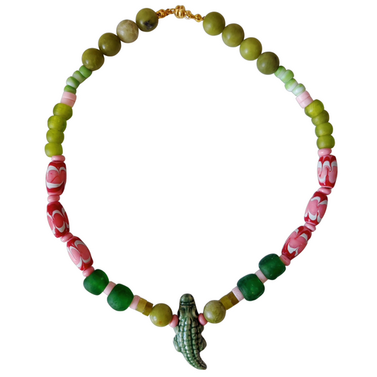The Paloma Alligator Necklace