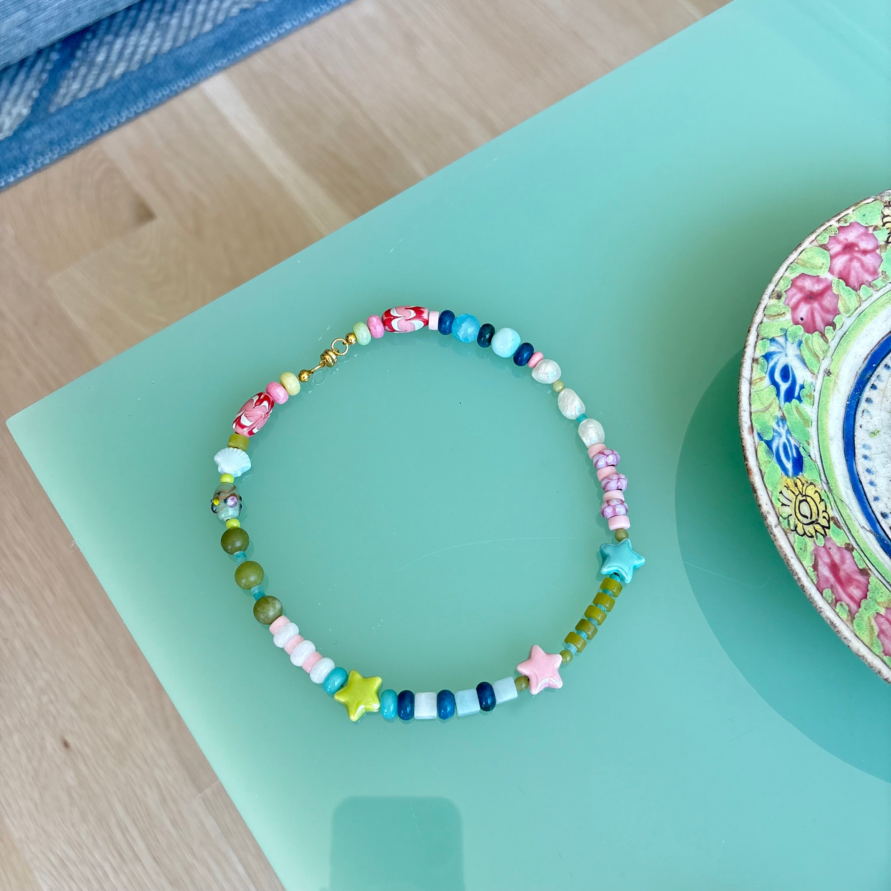 The Lala necklace sold out 7x this is a preorder ships July 2