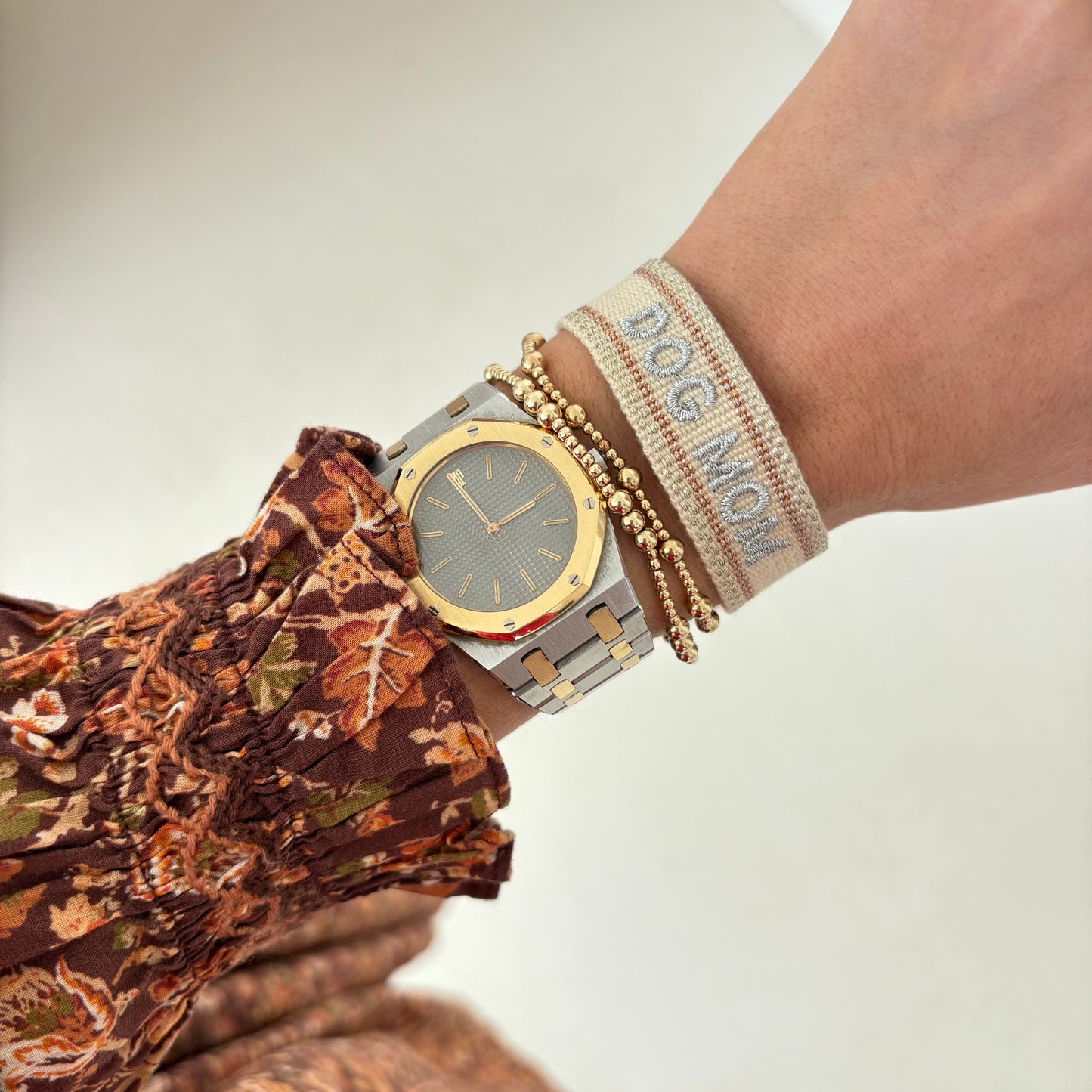 Dog mom tassel bracelet