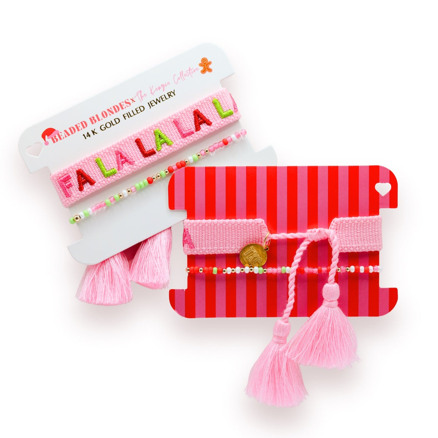 Fa La La BB X KC Christmas Tassel Stack
