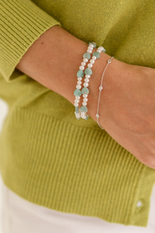 Keepsake freshwater pearl bracelet