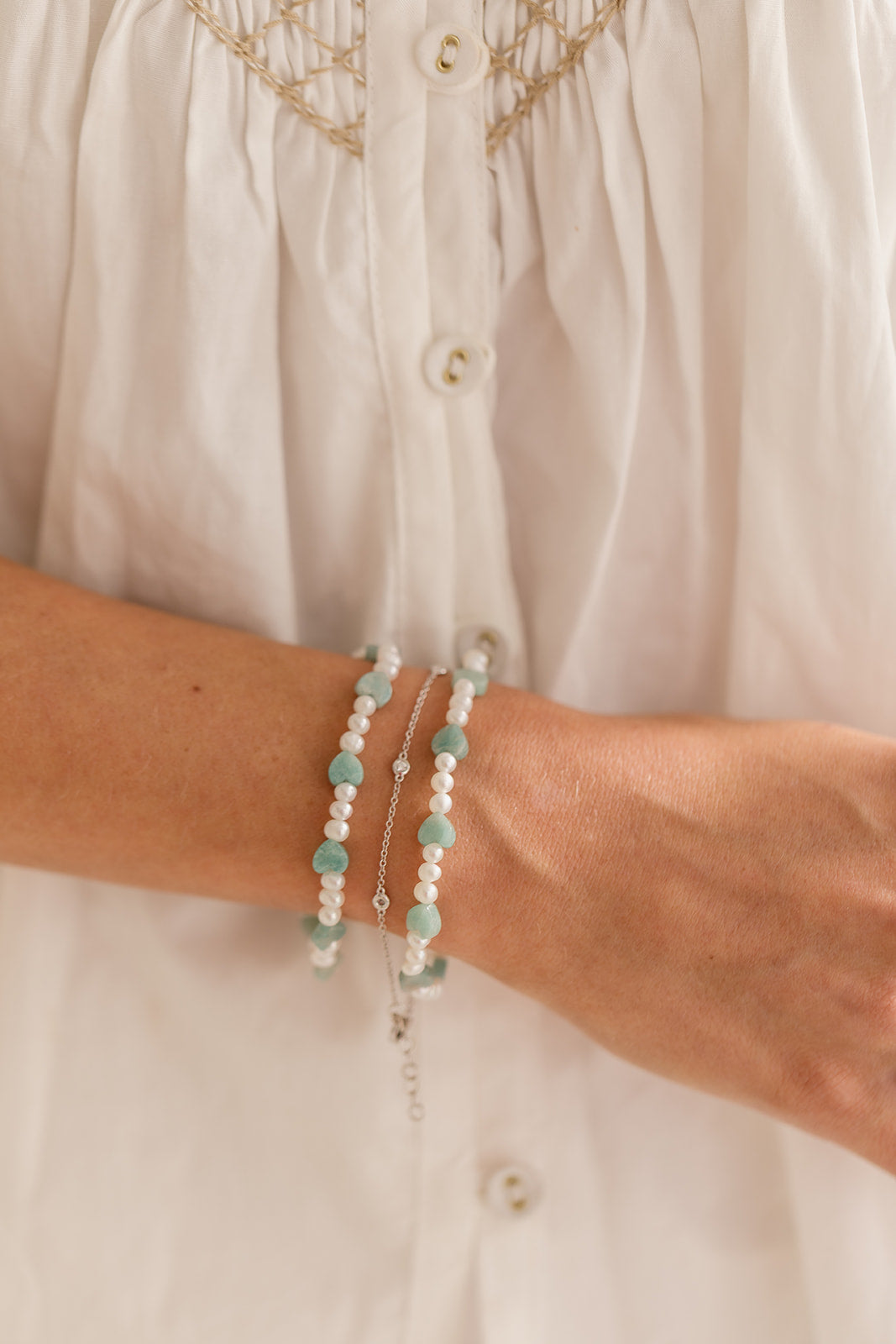 Keepsake freshwater pearl bracelet