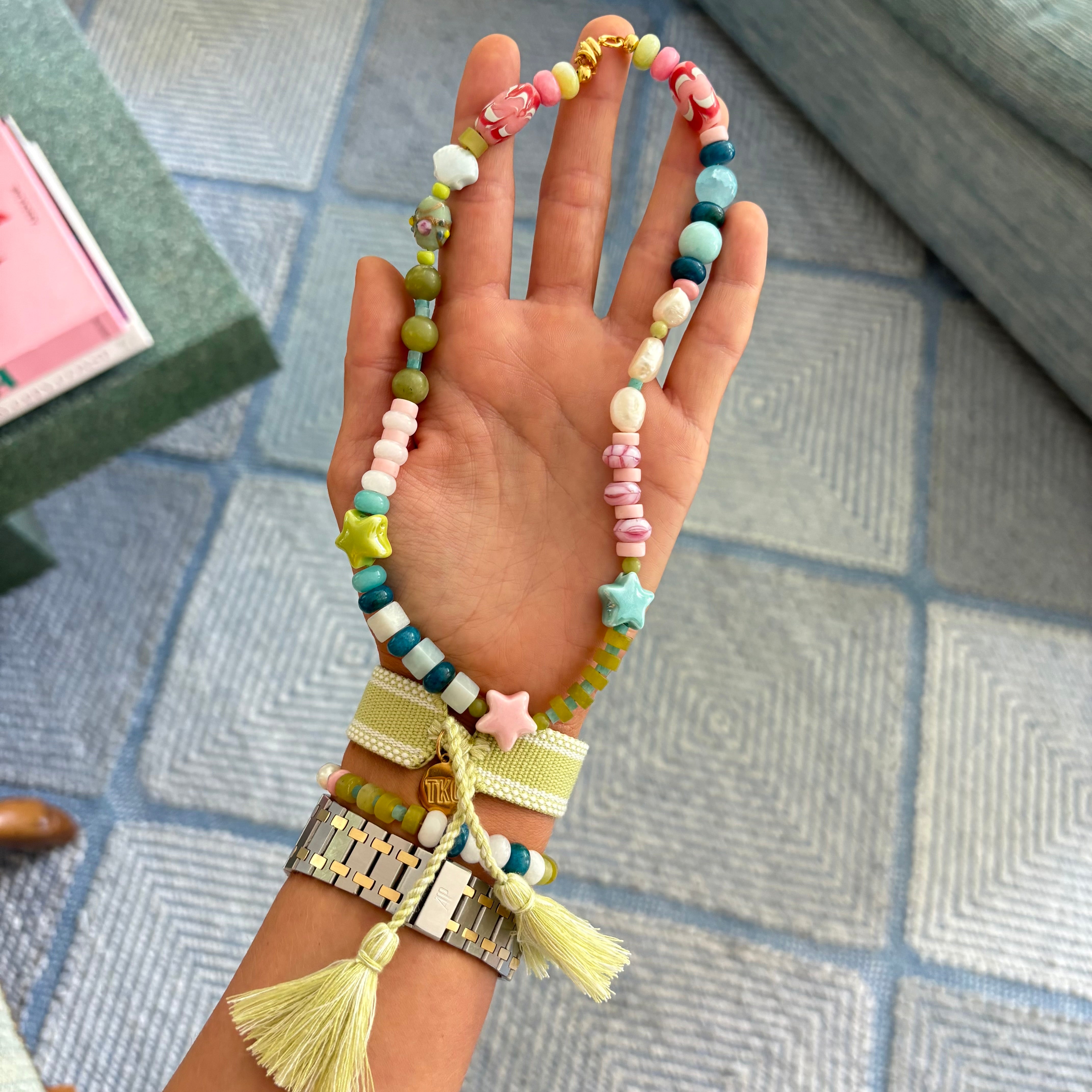 The Lala necklace sold out 7x this is a preorder ships July 14