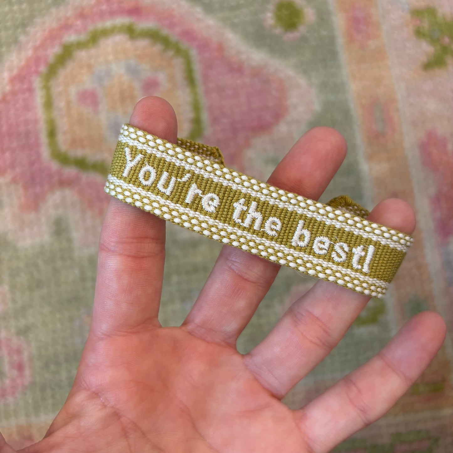 You’re the best tassel bracelet