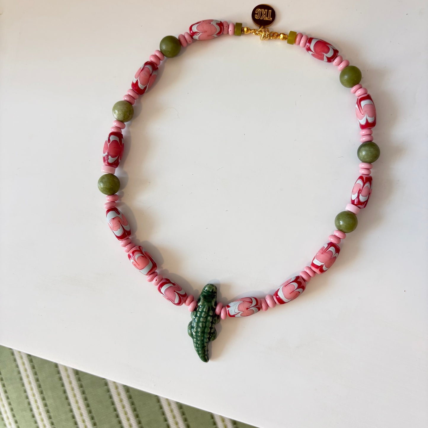 The Stella Alligator Necklace