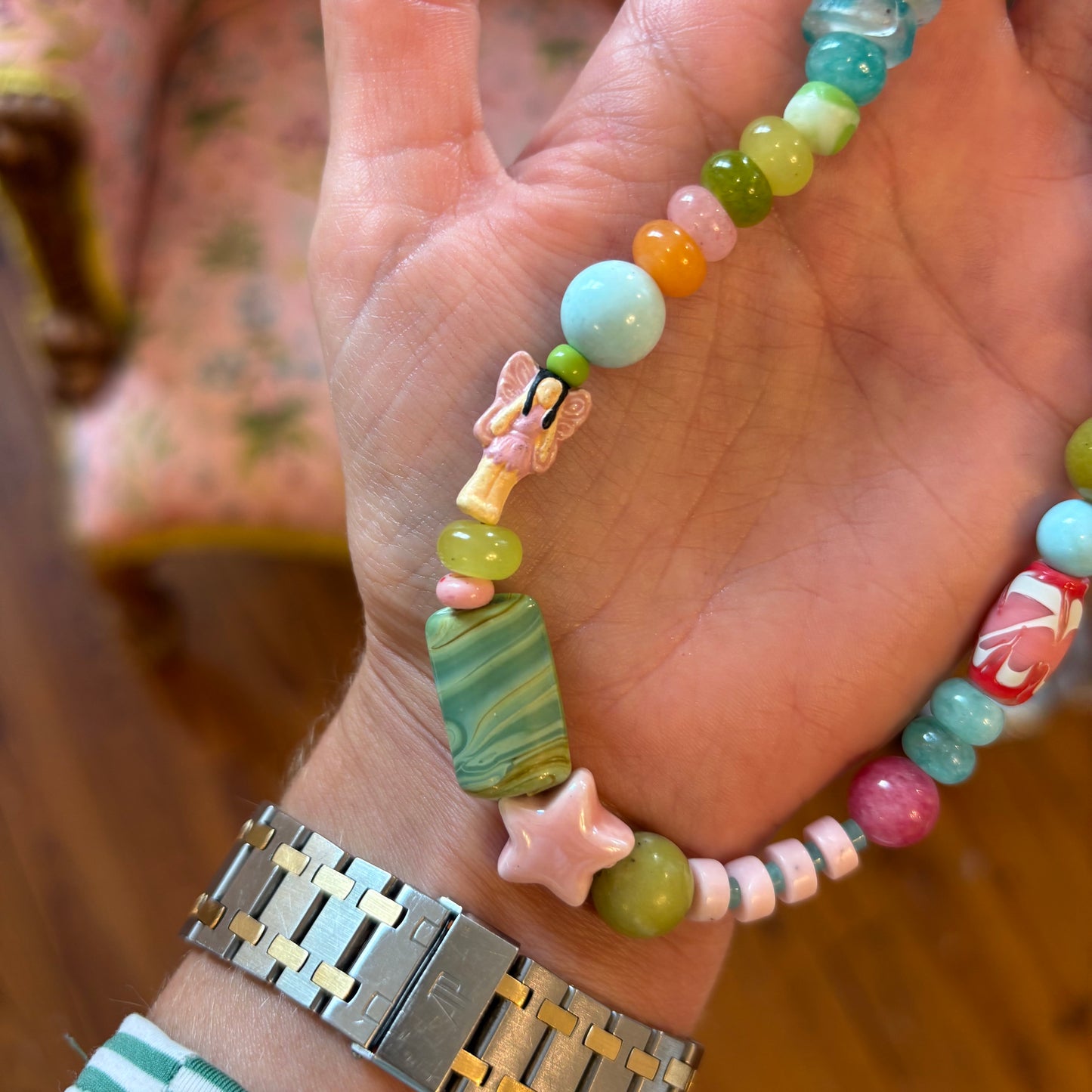 Fairy and friends necklace