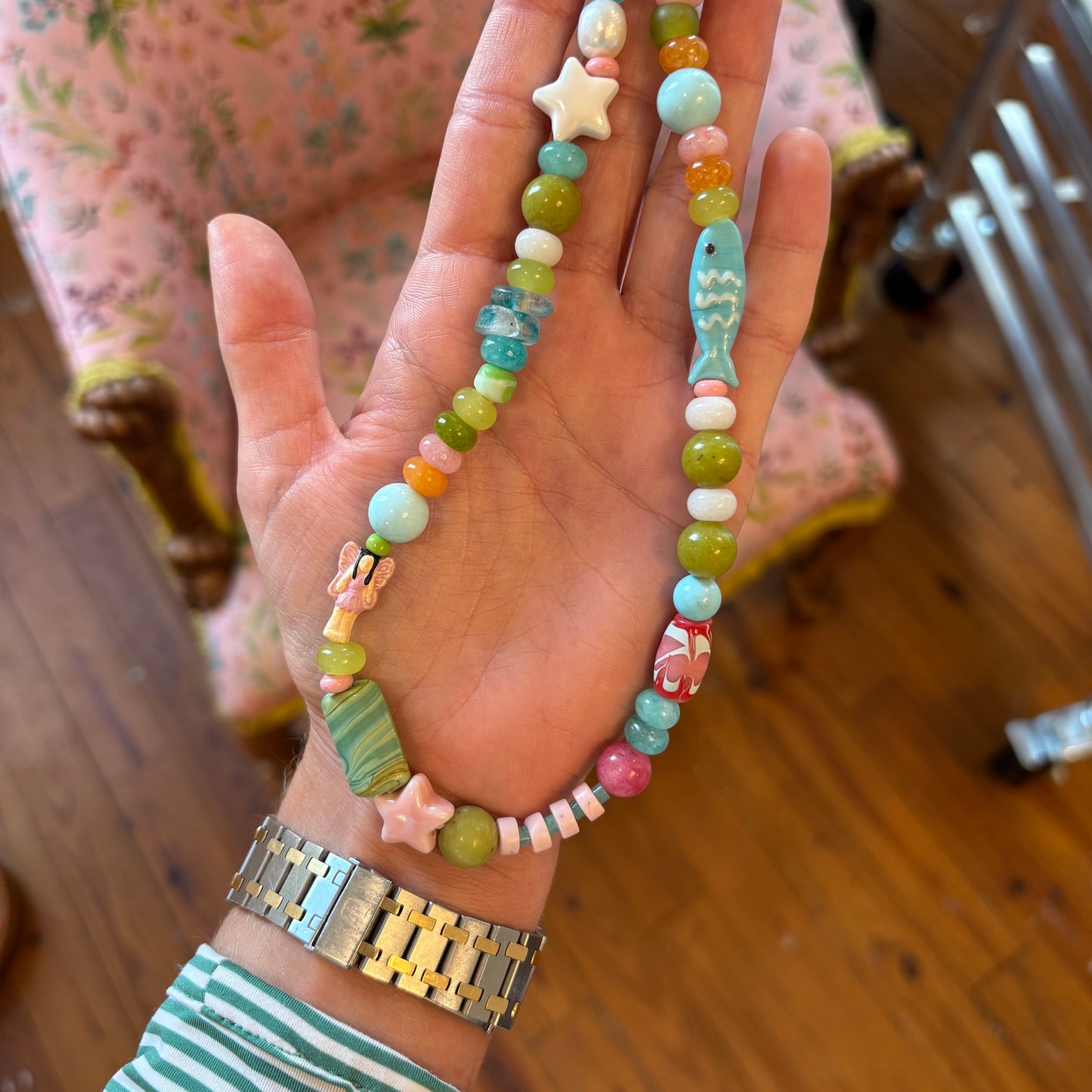 Fairy and friends necklace
