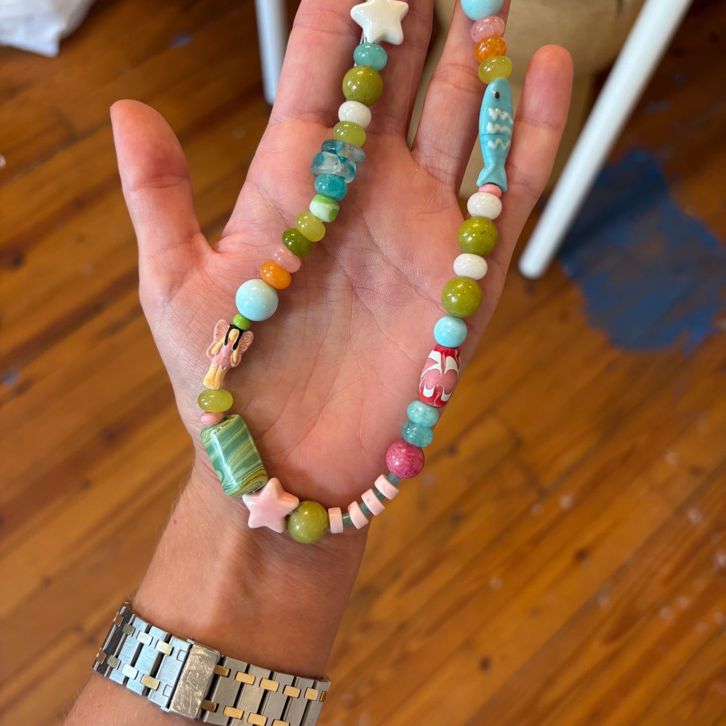 Fairy and friends necklace