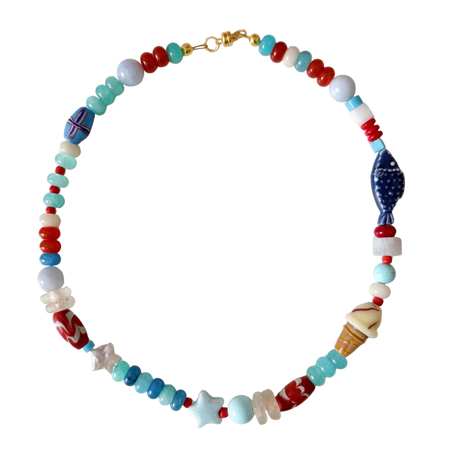 American ice cream necklace