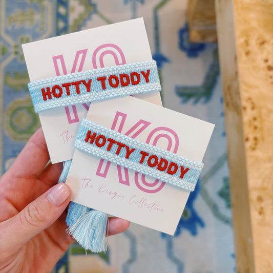 Hotty toddy tassel bracelet