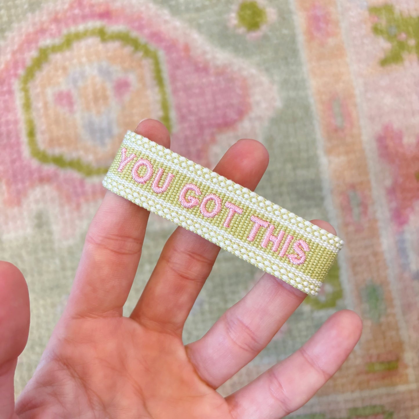 You got this tassel bracelet