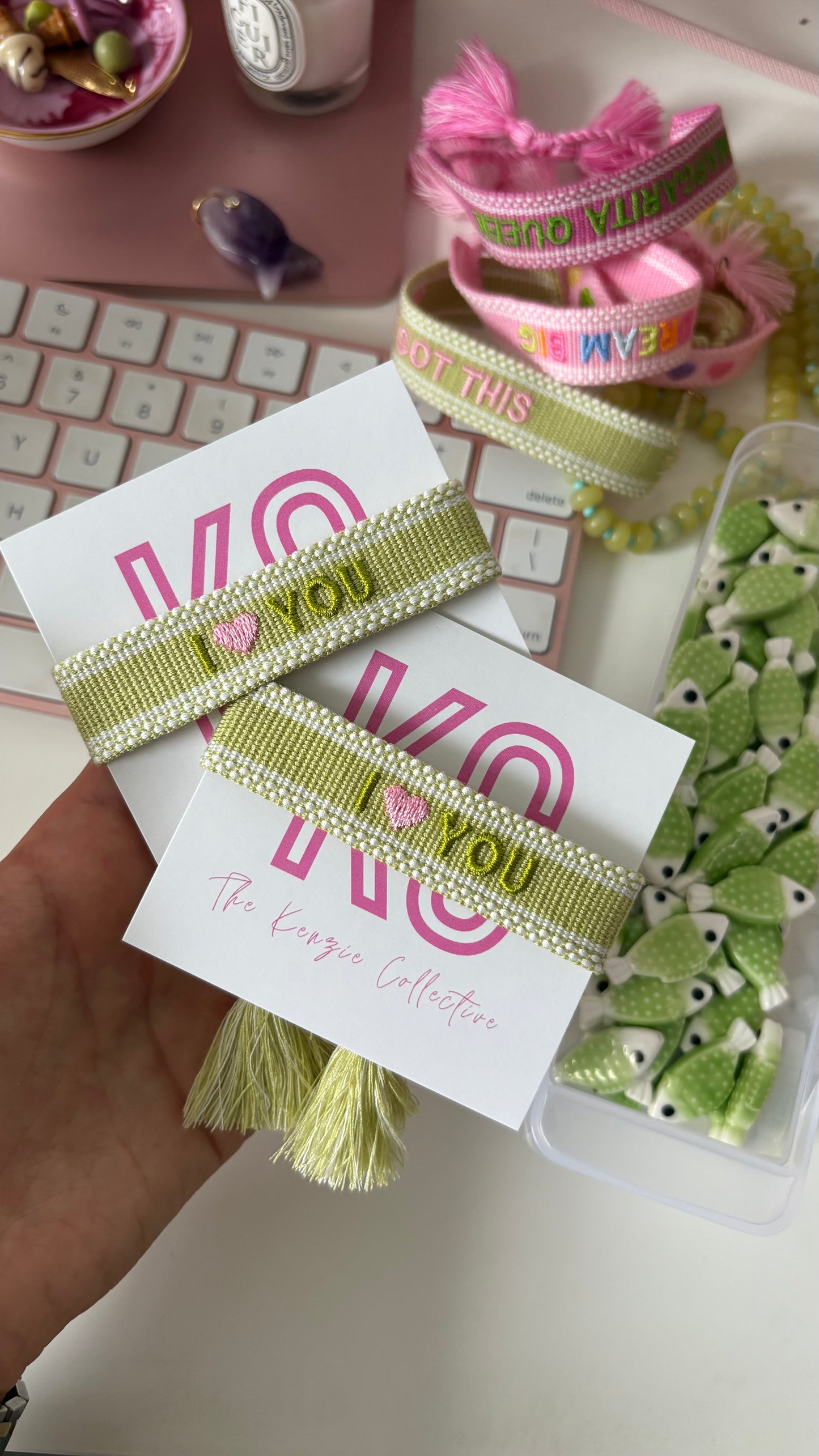 I love you tassel bracelet THE PERFECT GIFT