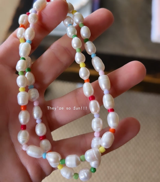 Poppy pearl ankle bracelet aklet