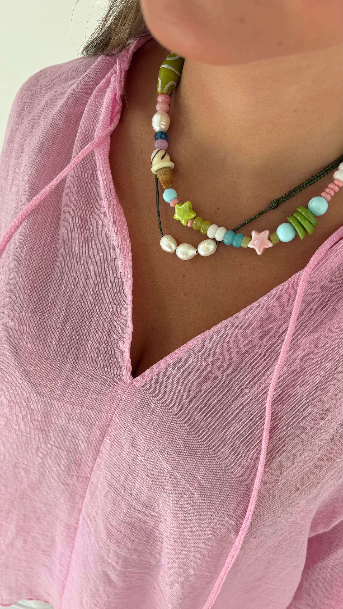 Ice cream candy necklace
