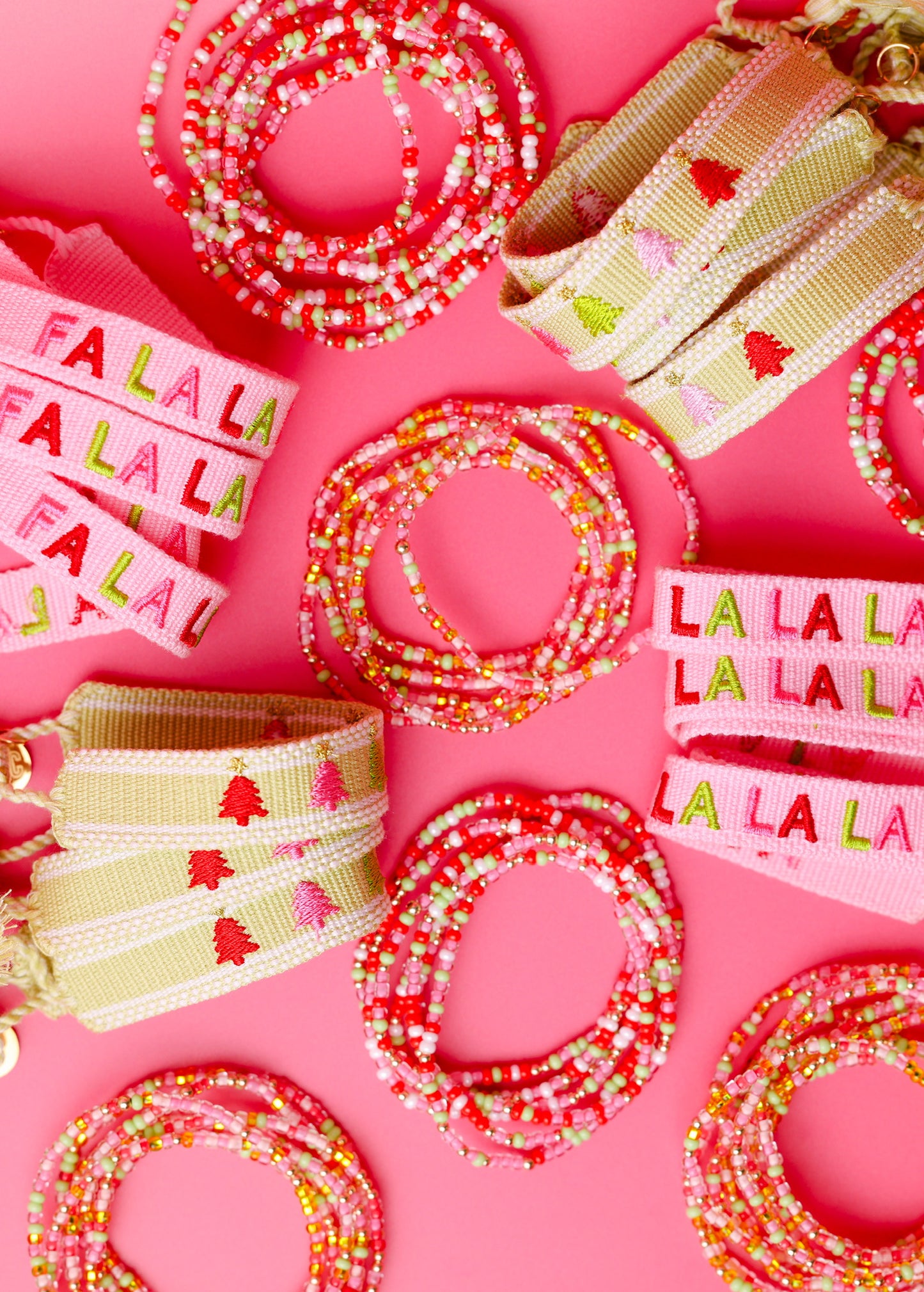 Fa La La BB X KC Christmas Tassel Stack