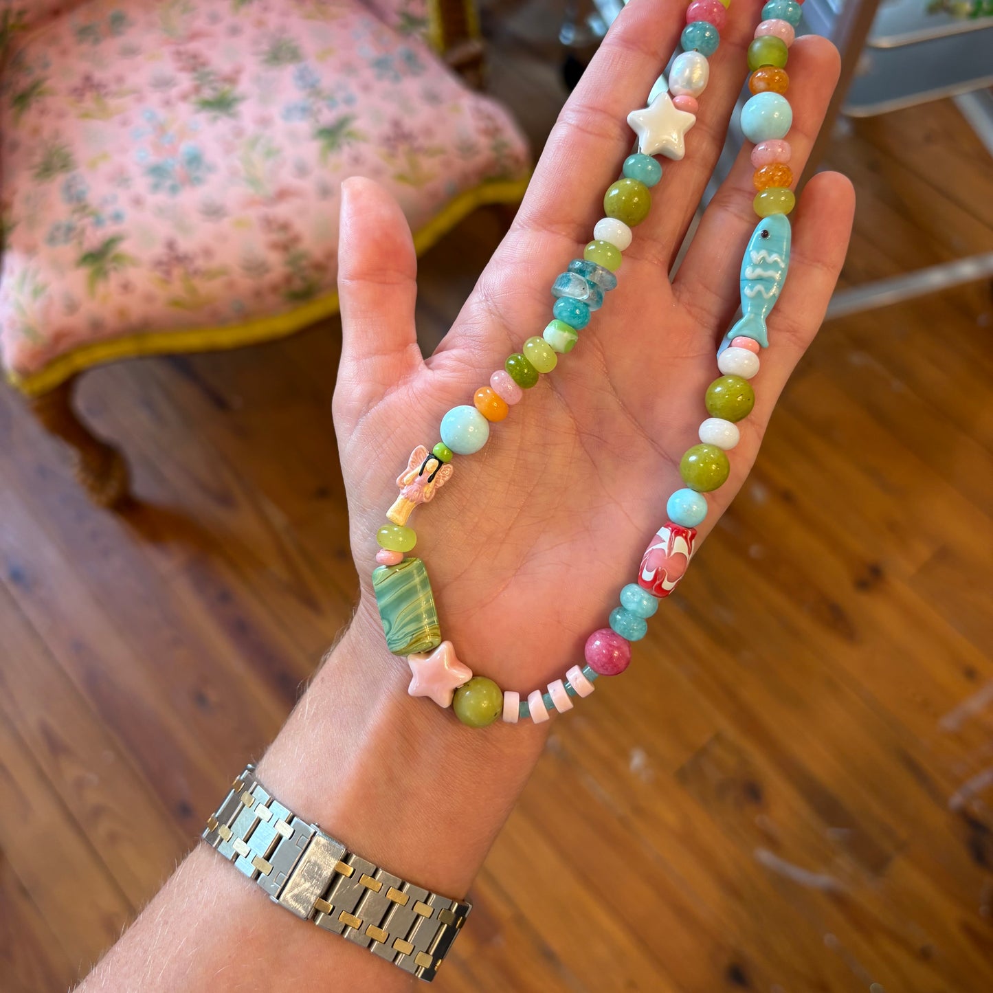 Fairy and friends necklace